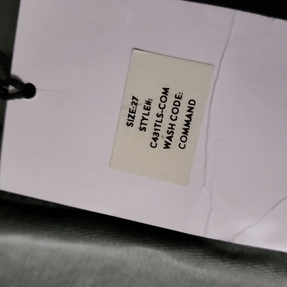 Cosmic Blue Love  Serena High Rise Khakis in color Command - Picture 9 of 9